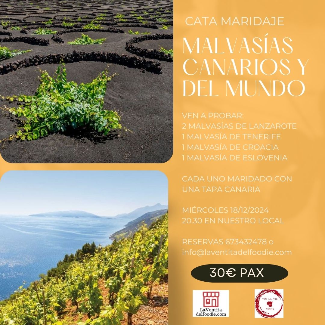 Cata: Malvasías canarios y del mundo. 
